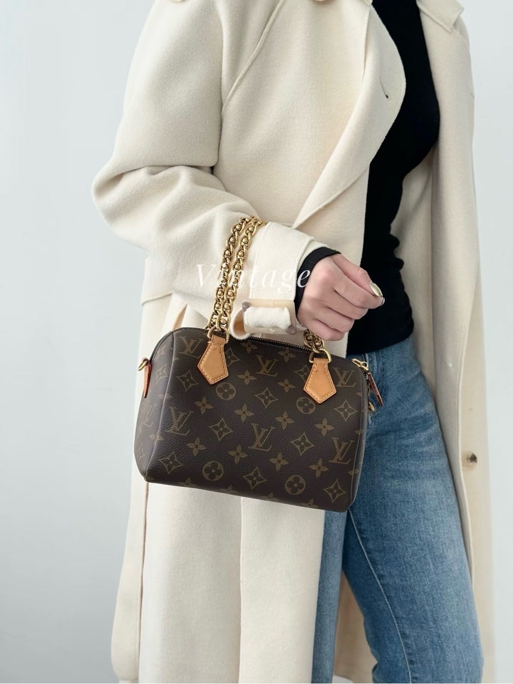 Louis Vuitton Chain Speedy 20 FW 2013-14 Runway Monogram RARE Bag - Picture 3 of 16